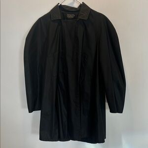 Classic Black Women's Trench Coat